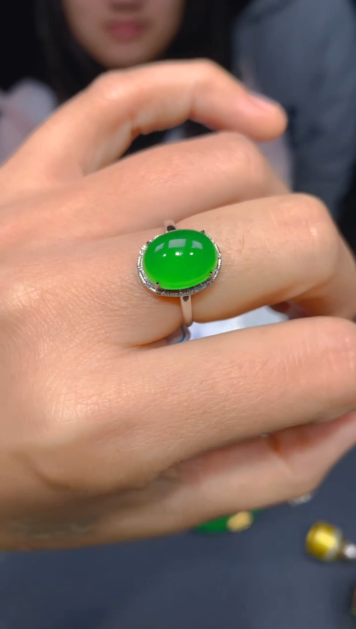 【闪购商品】定制翡翠18K金镶嵌225多样性发货（发其一）