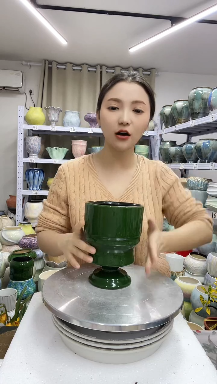 12.29陶瓷花盆直播链接高. 17     口12
