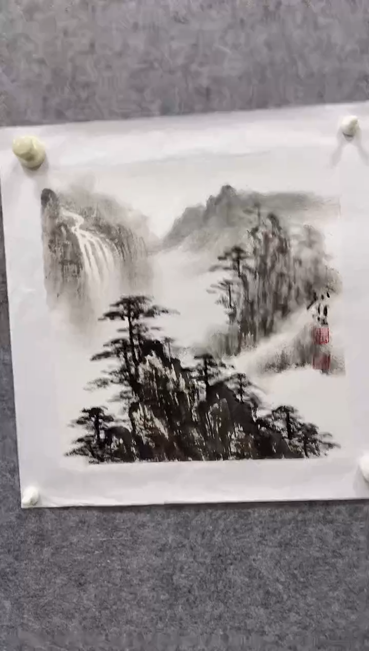 【闪购商品】国画张一哲老师国画作品9