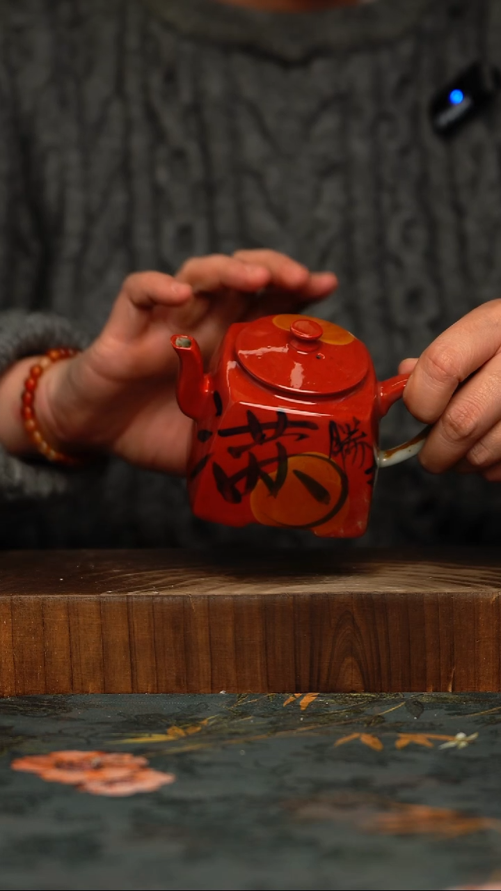 瓷片釉下彩手工手绘同款