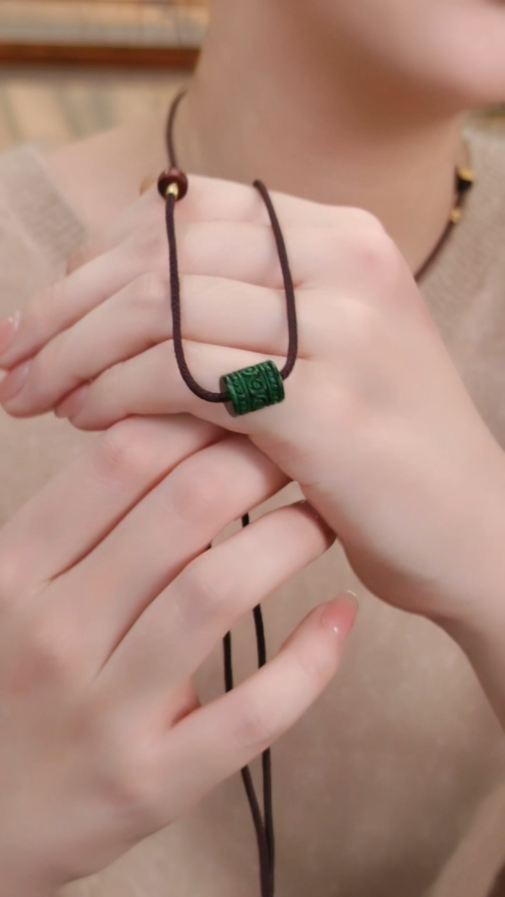 颈饰未镶嵌翡翠国风