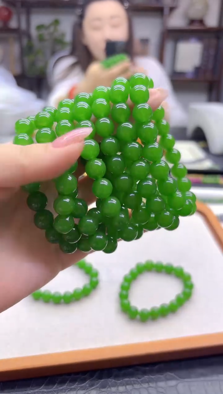 未镶嵌手链和田玉DIY款S855