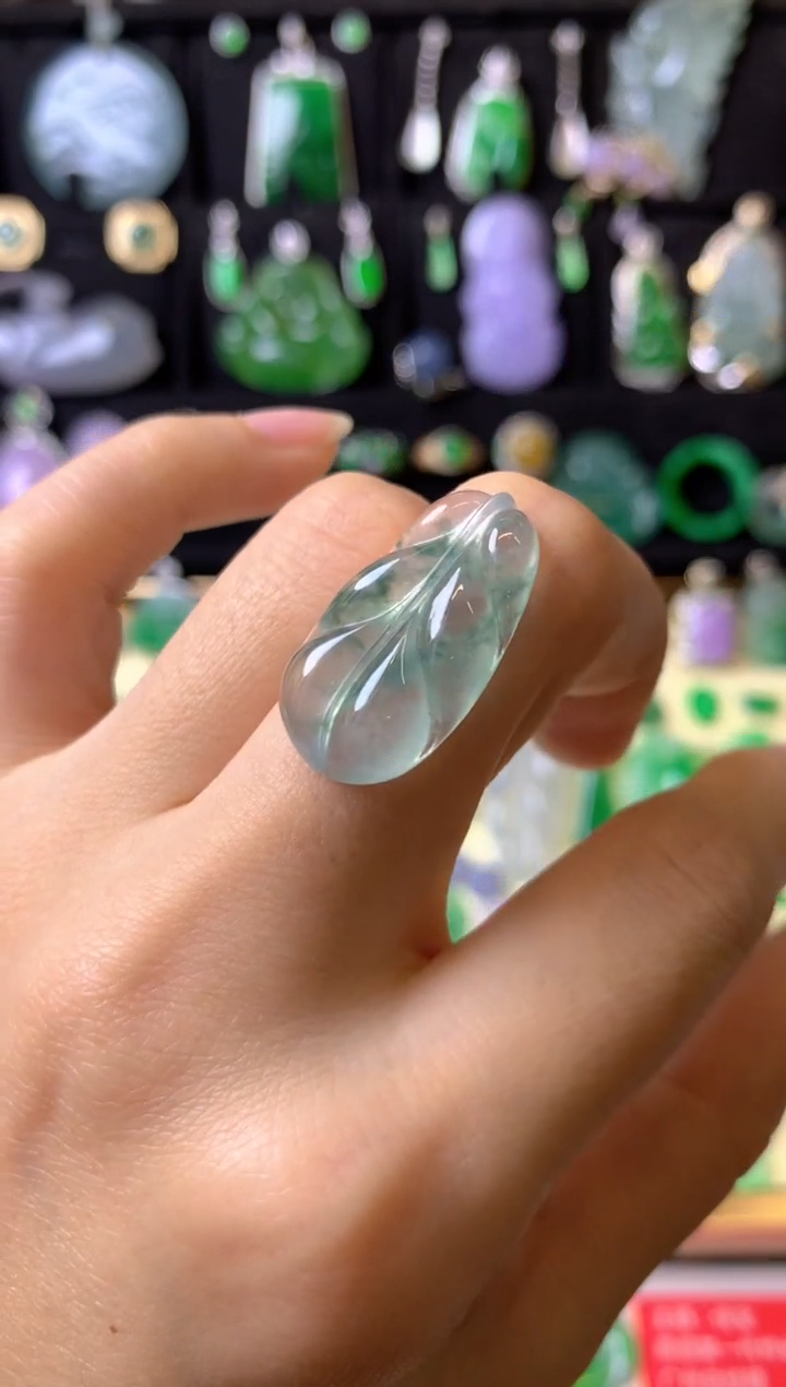 【闪购商品】定制翡翠未镶嵌1裸玉（客户意向镶嵌）