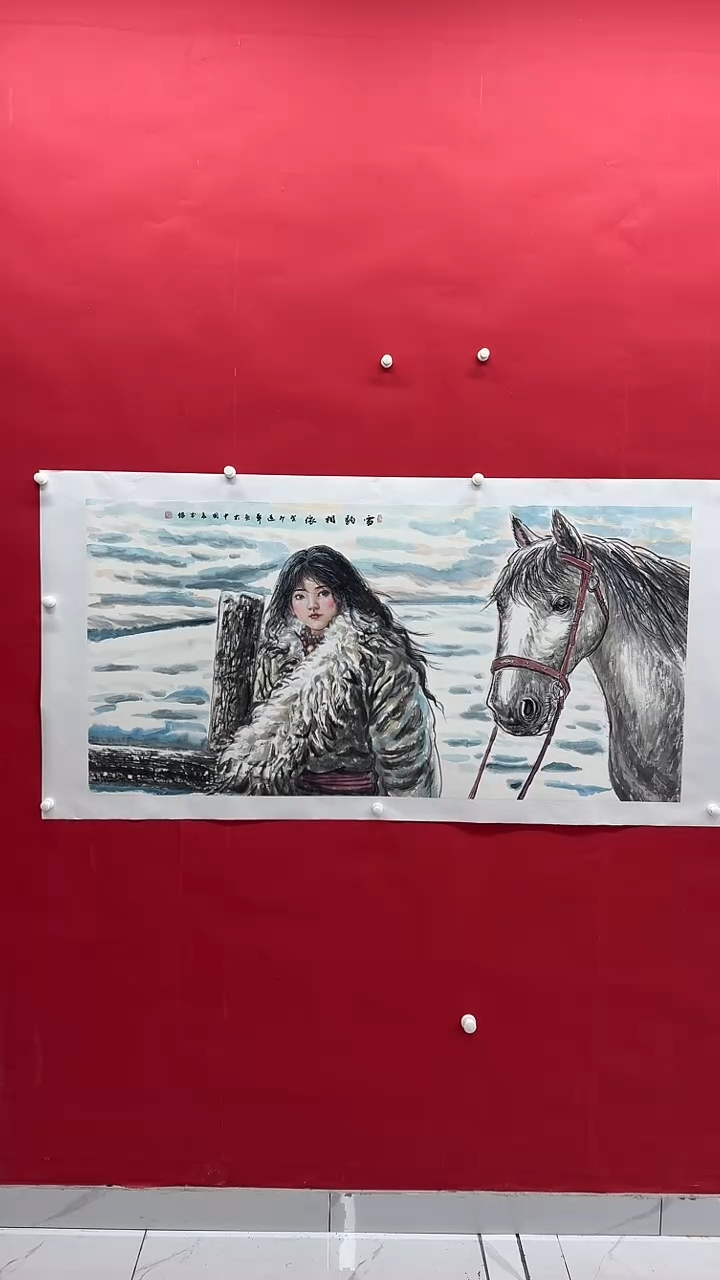 国画作家陆远华纯手绘国画