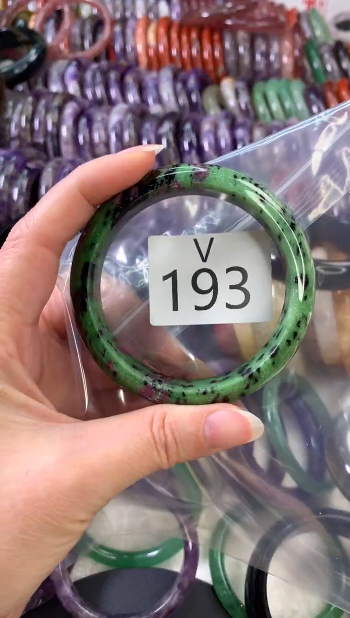 【闪购商品】水晶水晶手镯V未镶嵌193-60