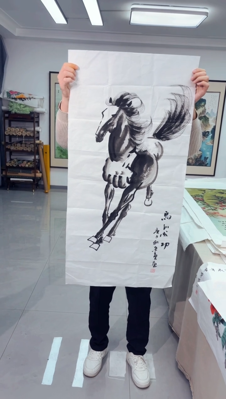 国画匠铜文心专属字画链接