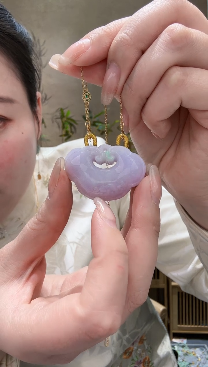 【闪购商品】翡翠耳饰未镶嵌吊坠