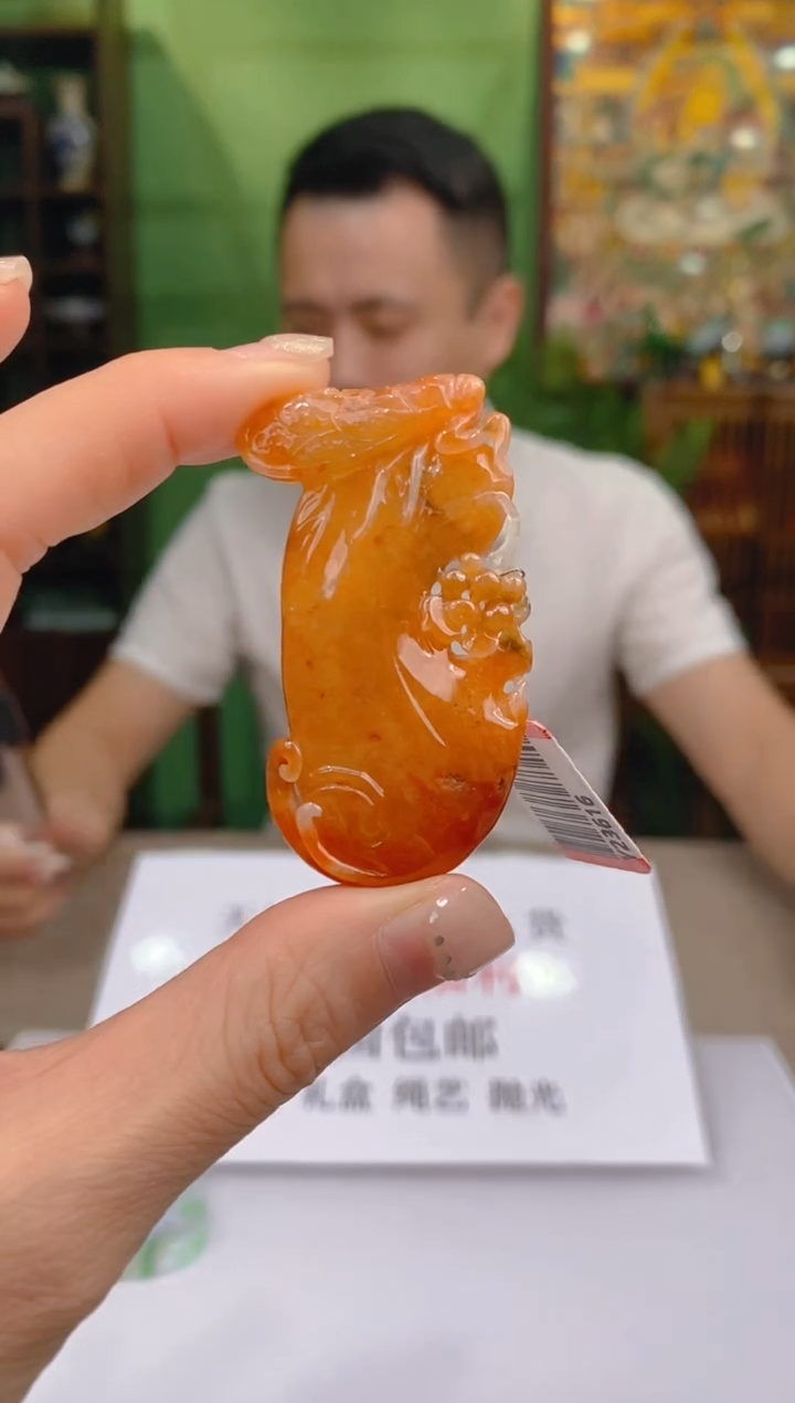 颈饰未镶嵌翡翠翡翠A货JYT004