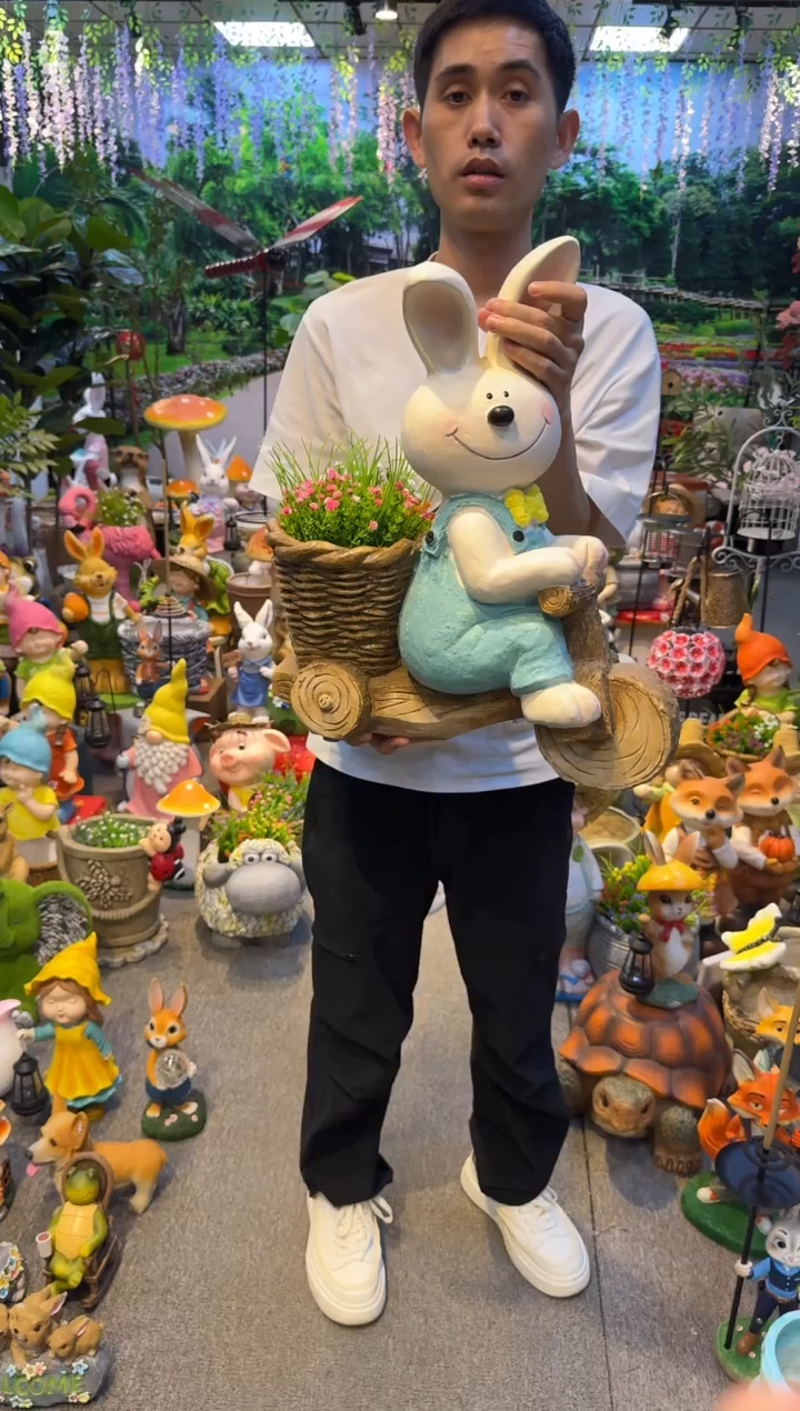 无花朵花园庭院摆件&00&