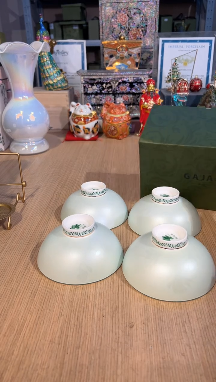 【闪购商品】杯142明珠之春饭碗套四