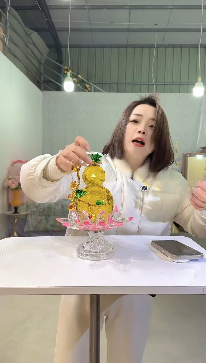 琉璃于控花瓶花器ZZ-晚12