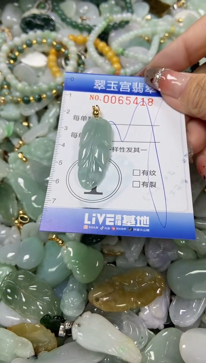 【闪购商品】翡翠颈饰未镶嵌闪购0065418