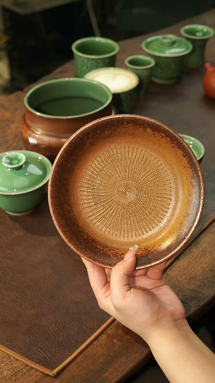 【闪购商品】瓷片祁白 草木灰 壶承