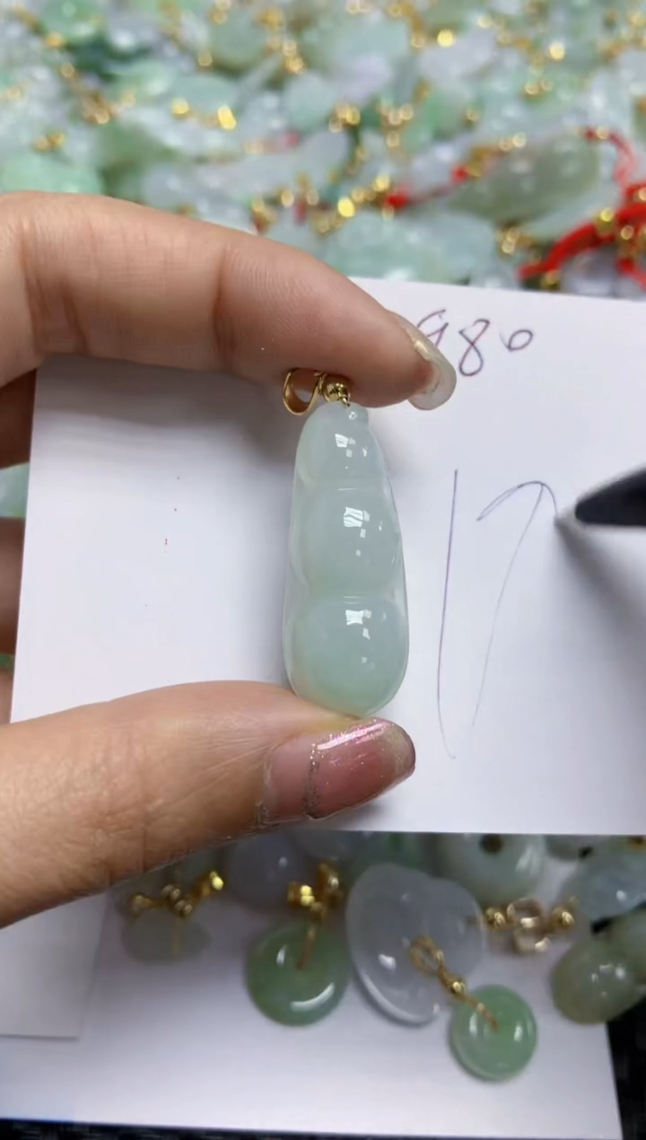 【闪购商品】翡翠颈饰合金   天然A货翡翠