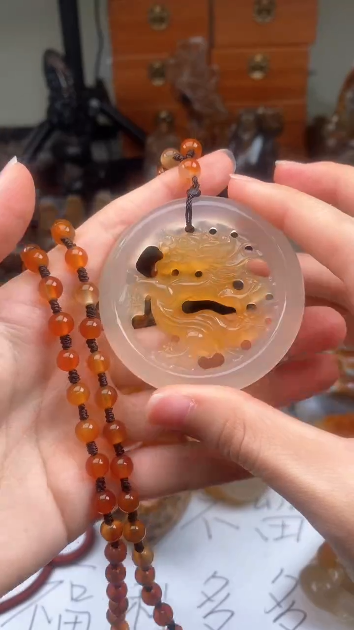 【闪购商品】玛瑙/玉髓颈饰未镶嵌AA