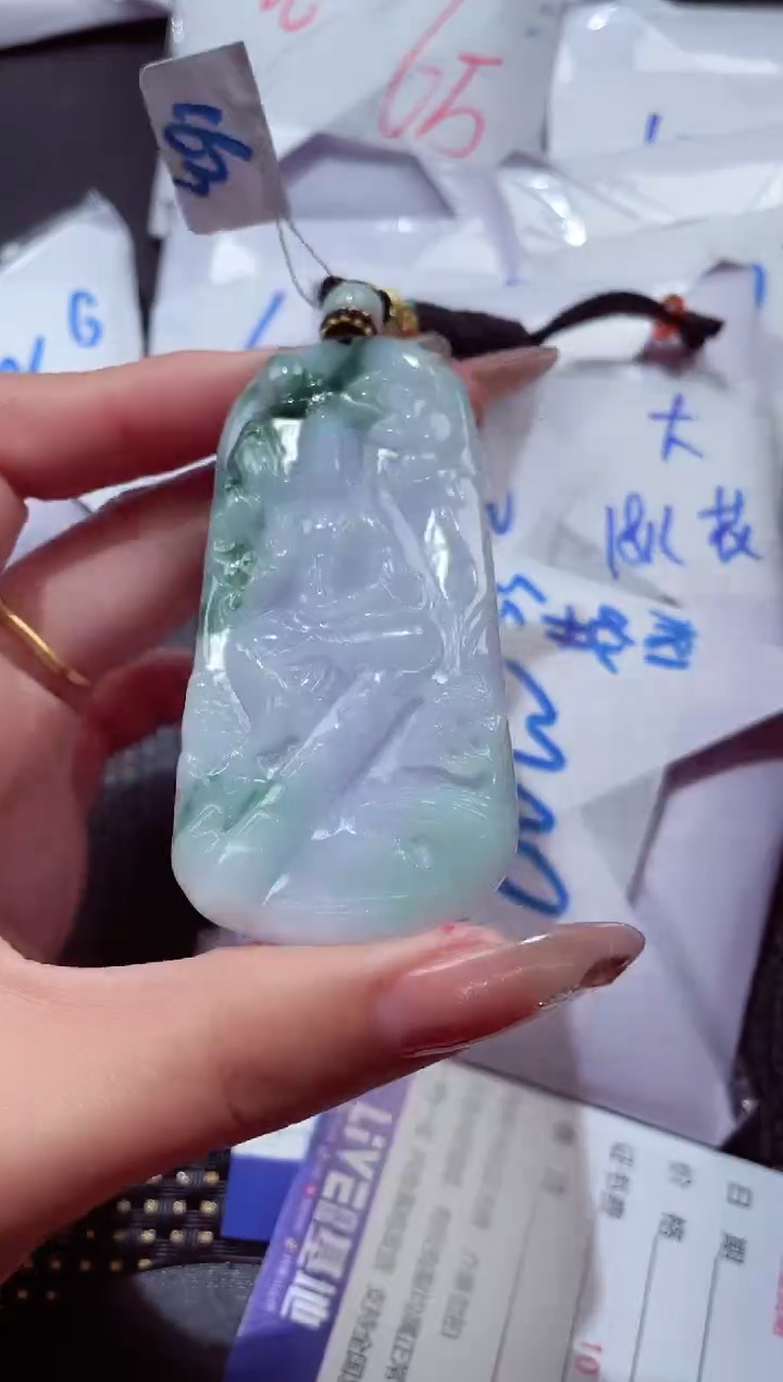 颈饰未镶嵌翡翠665