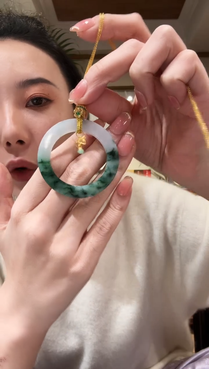 【闪购商品】翡翠颈饰未镶嵌国风