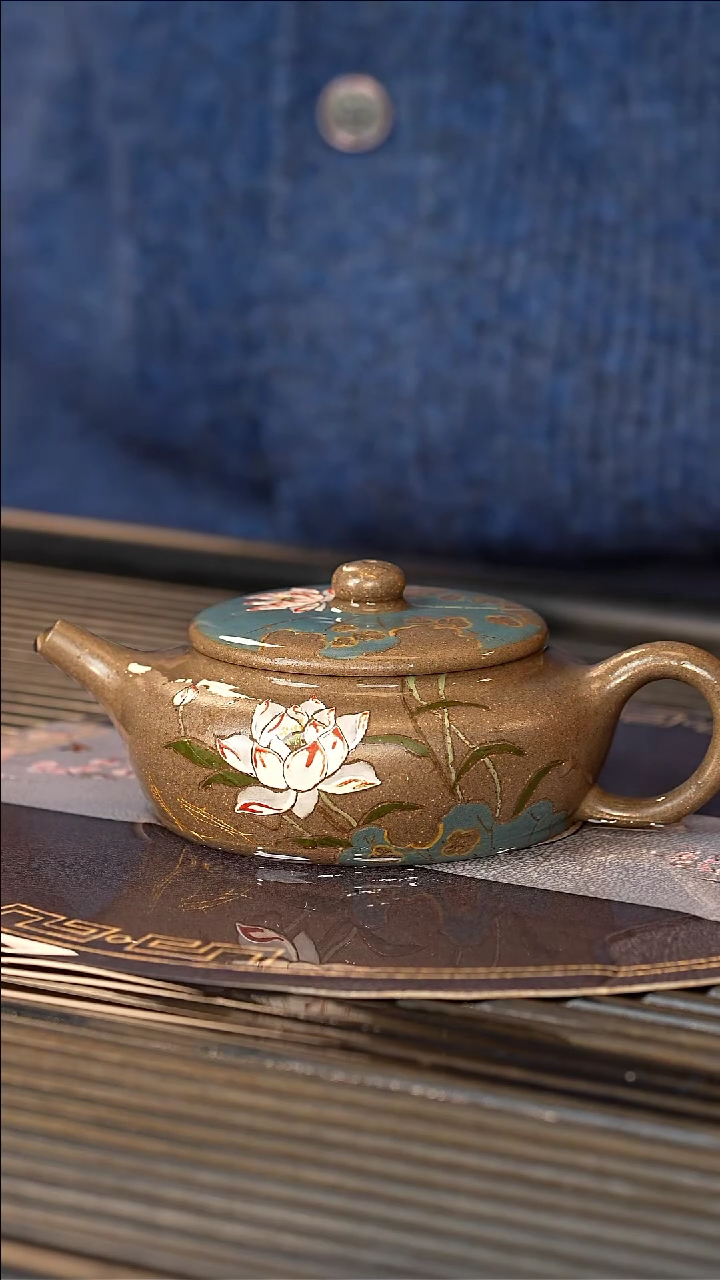 【闪购商品】紫砂茶壶WPR 青段 碗玉 180cc