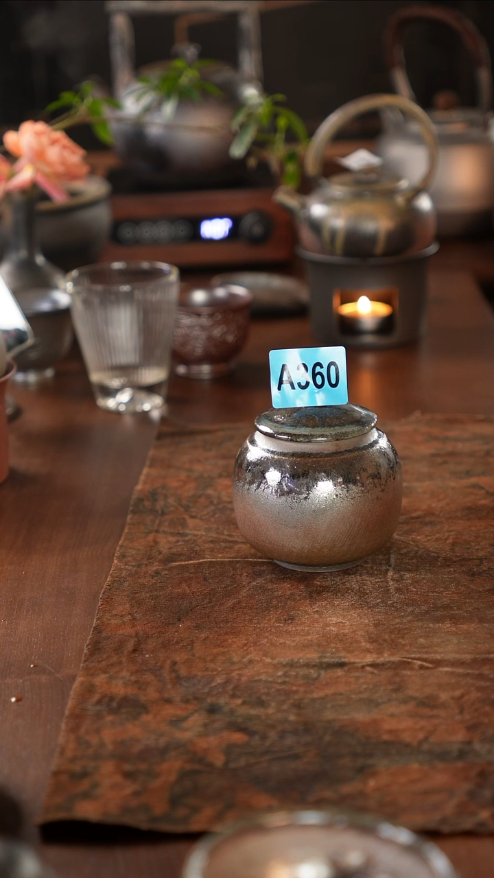 星*✨广西钦州坭兴陶纯手工纯柴烧茶叶罐