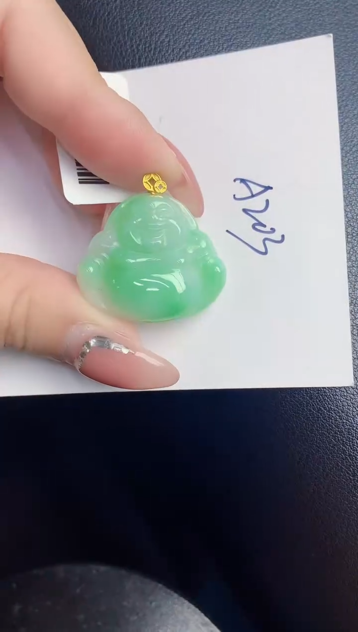 【闪购商品】翡翠颈饰18K金镶嵌000000000