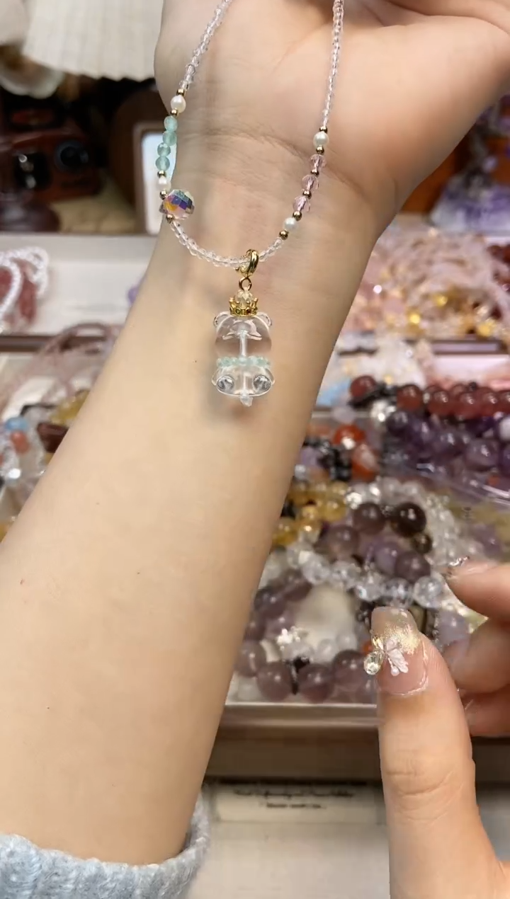 【闪购商品】水晶颈饰未镶嵌490手串