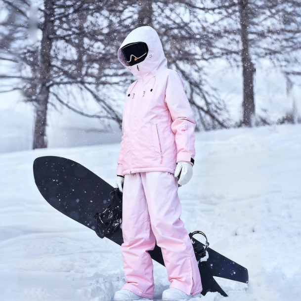 25新款3L滑雪服女男款渐变新款单板双板防风防水保暖加厚雪服套装