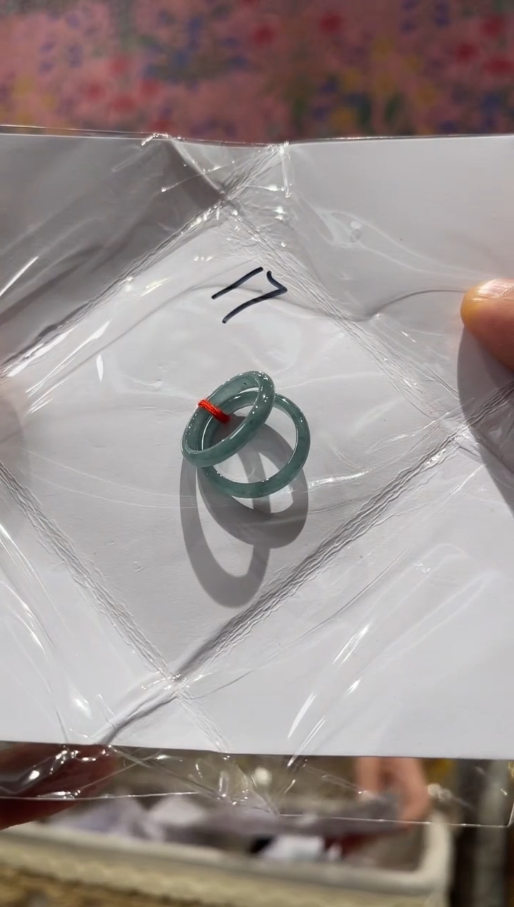 【闪购商品】翡翠戒指未镶嵌戒指17圈口