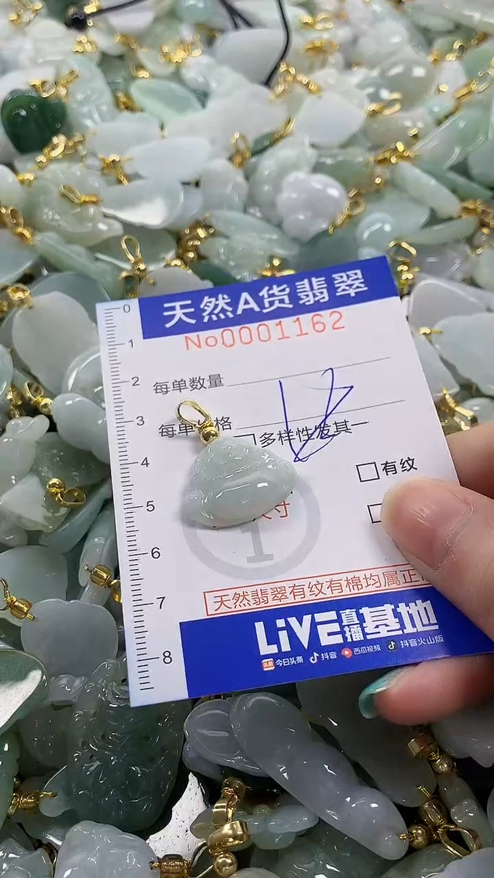 颈饰未镶嵌翡翠纯天然a货翡翠