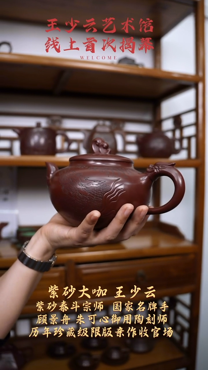 【k104】乘风破浪宜兴紫砂WSY