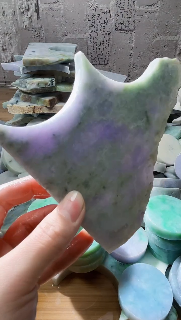 裸石翡翠天然翡翠A货古 南 404