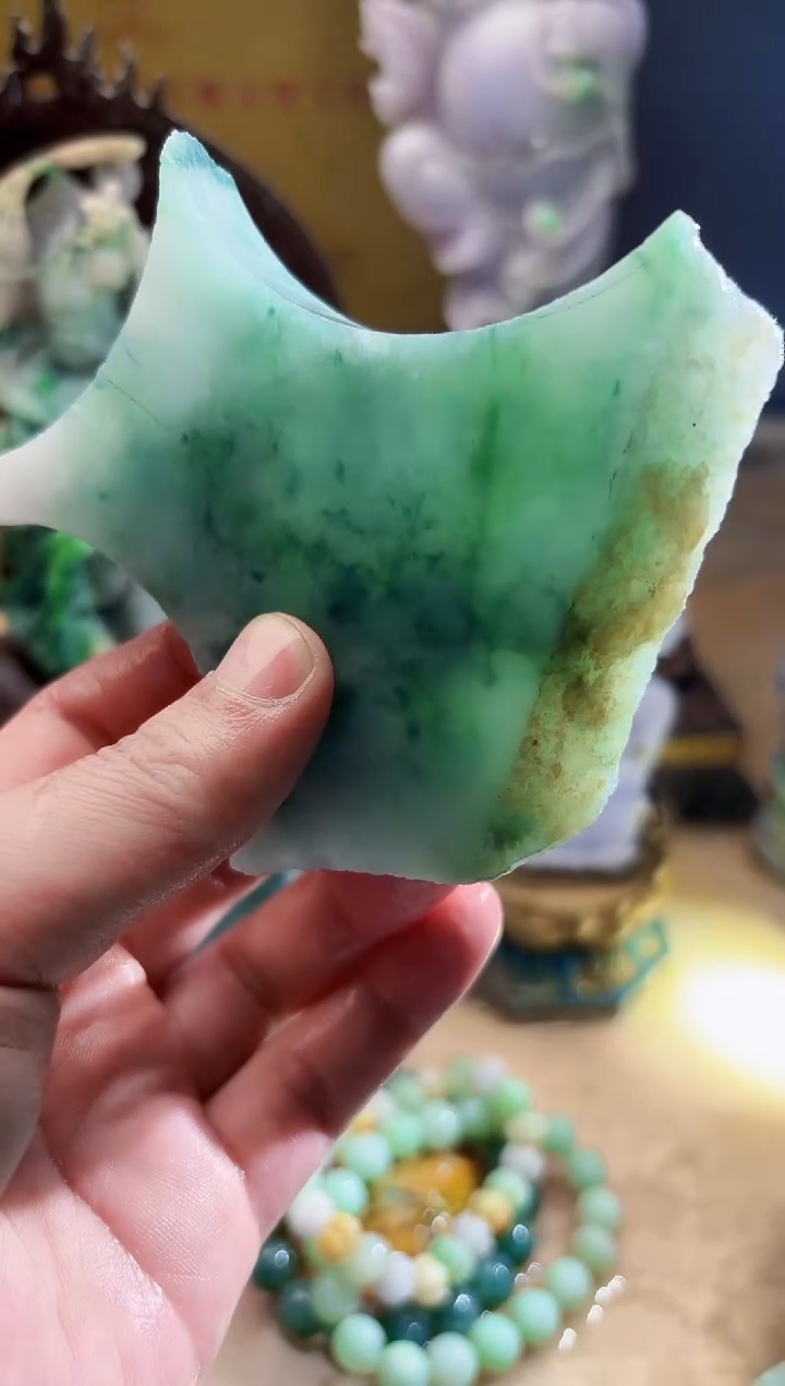 未镶嵌挂件翡翠A货张麦9472