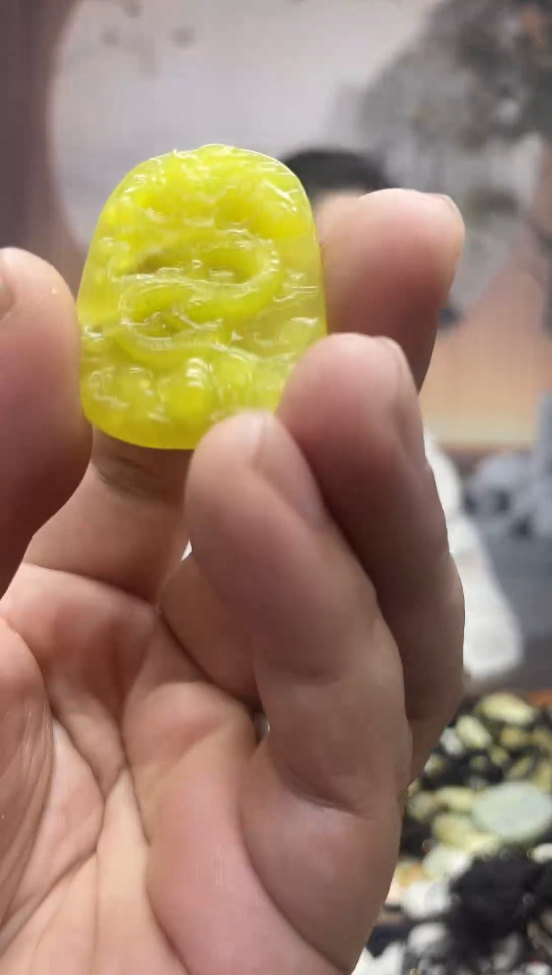 未镶嵌岫玉吊坠·