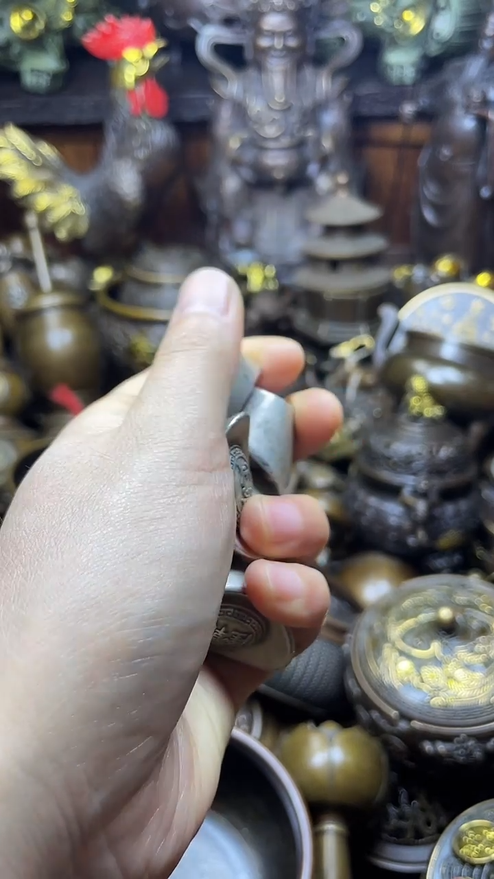 闪购链接，点击下单，有运费险，铜摆件