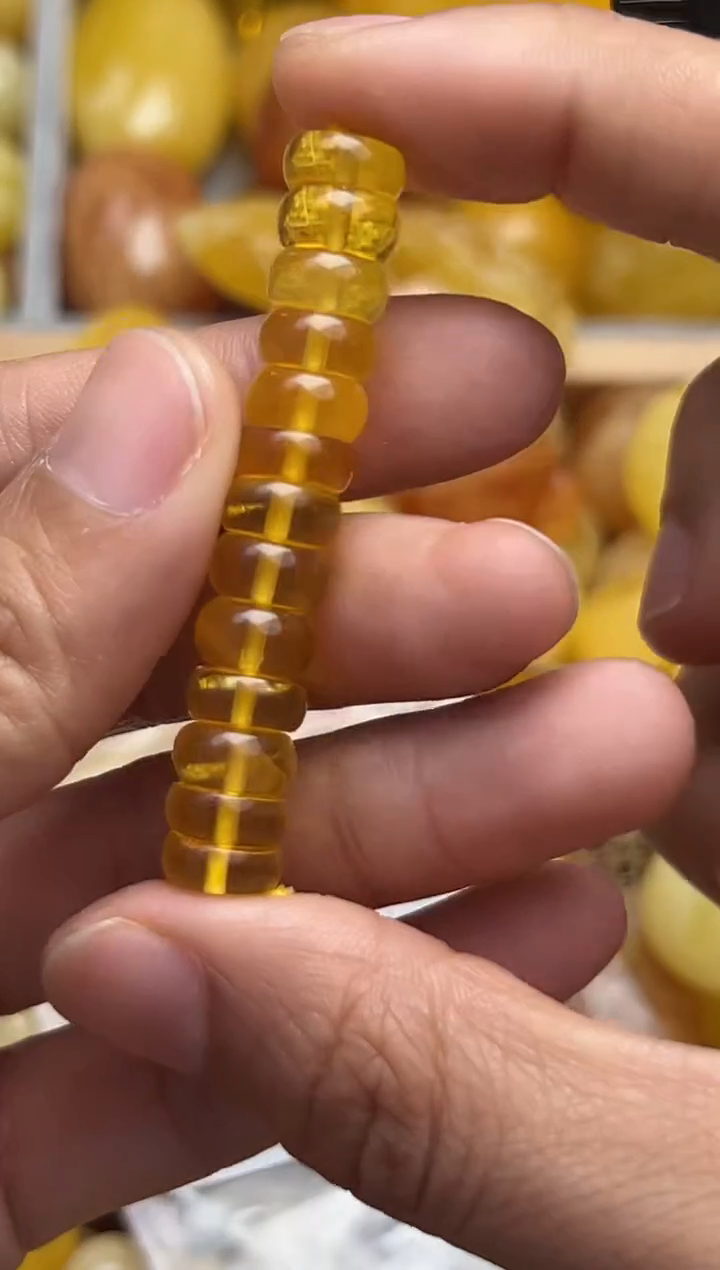 裸石蜜蜡未镶嵌天然蜜蜡微瑕珠子 假一赔万