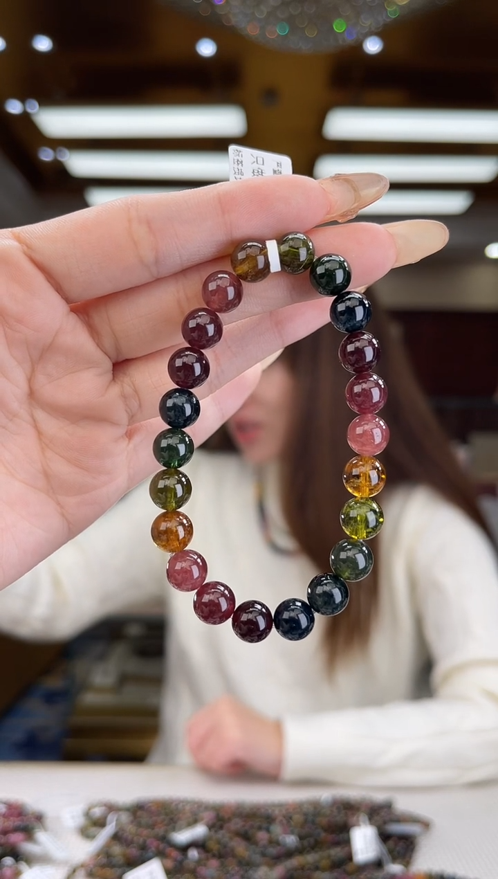 【闪购商品】碧玺/未镶嵌8mm+碧玺单圈多样性发货39