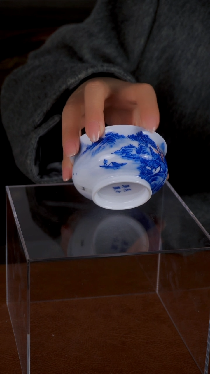 【闪购商品】杯手工手绘精品陶瓷摆件