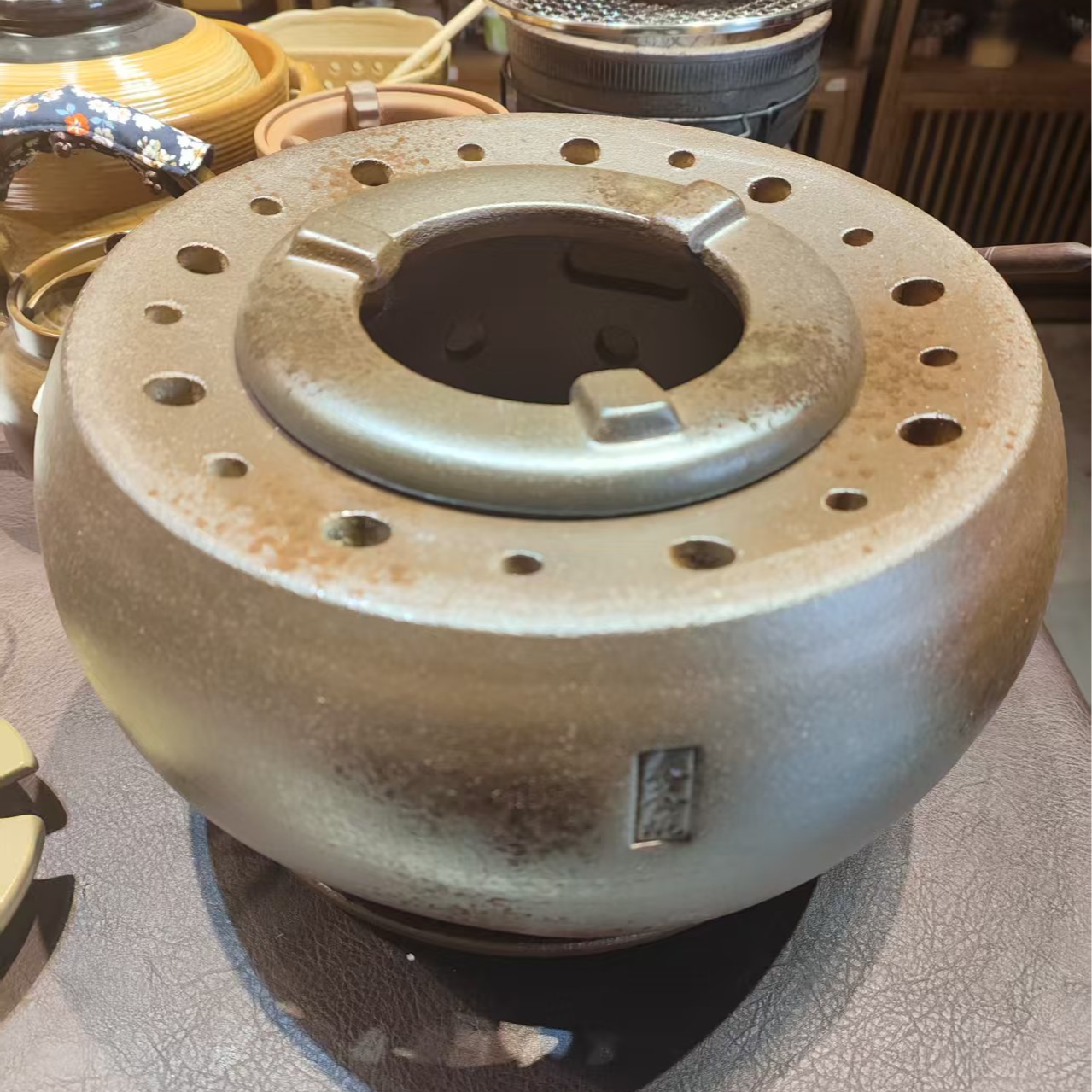 陶迷围炉煮茶懒人炉炭火炉复古创意陶瓷茶道器具耐高温