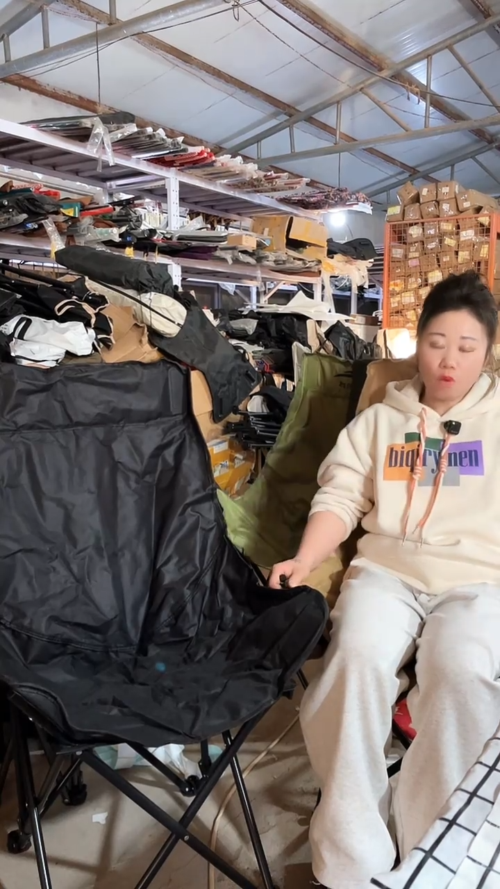 铁高背月亮椅   颜色随机