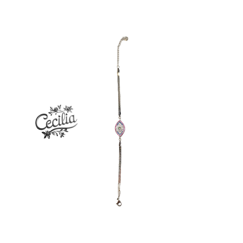 钛钢手链 Cecilia福利款浪漫心链钛钢手链气质百搭典雅T-S04