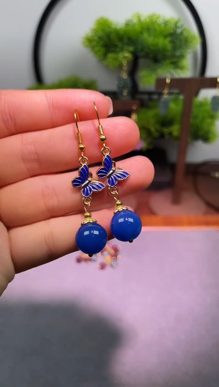 银S925镶嵌耳钉玛瑙/玉髓222000