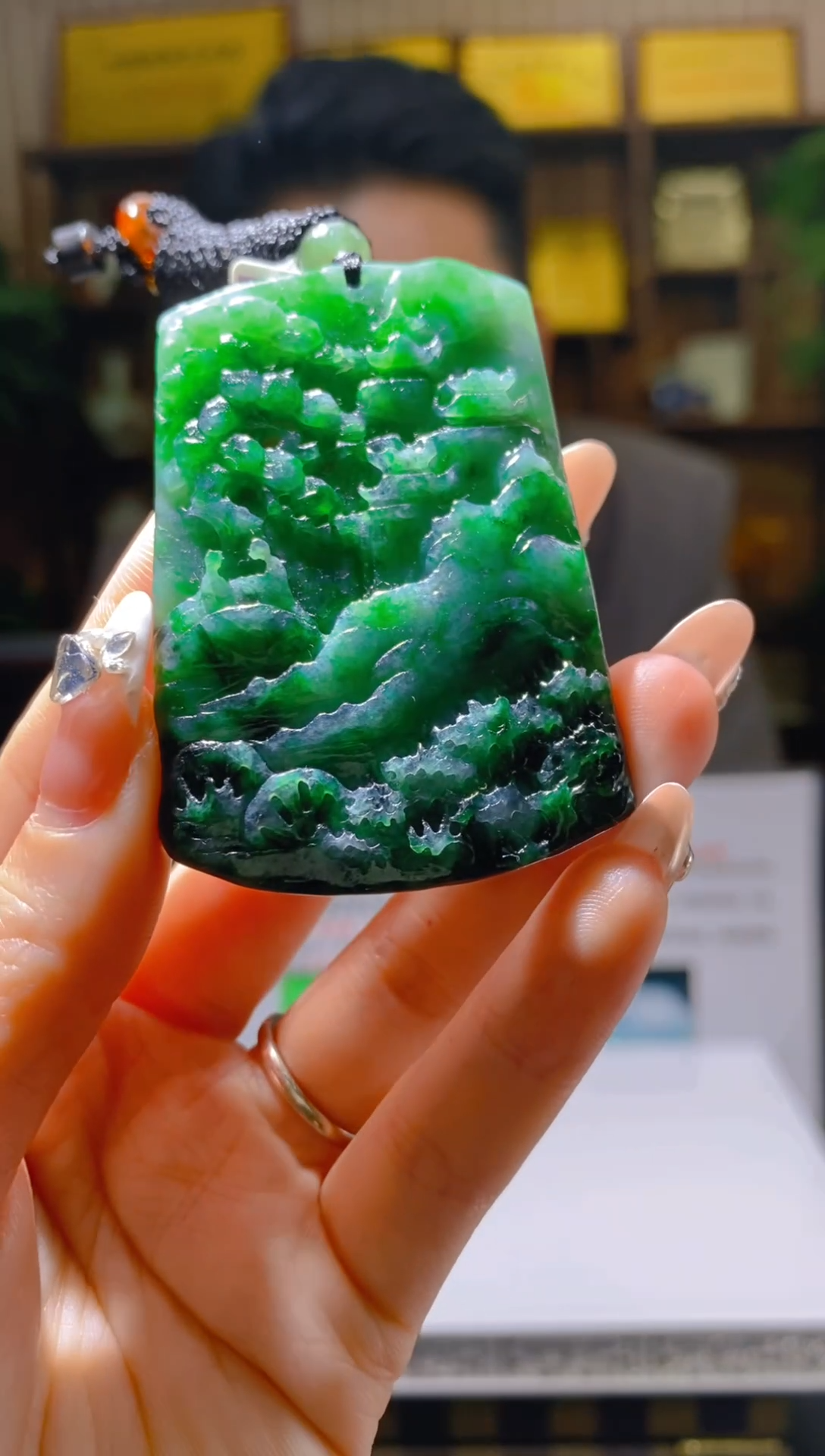 定制翡翠未镶嵌TT翡翠毛货WZ-27