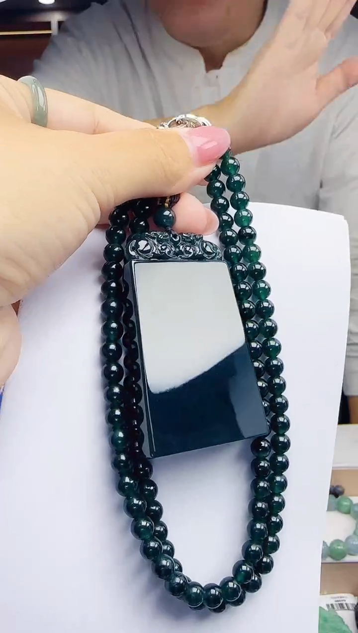 颈饰未镶嵌翡翠多样性发其一79569  