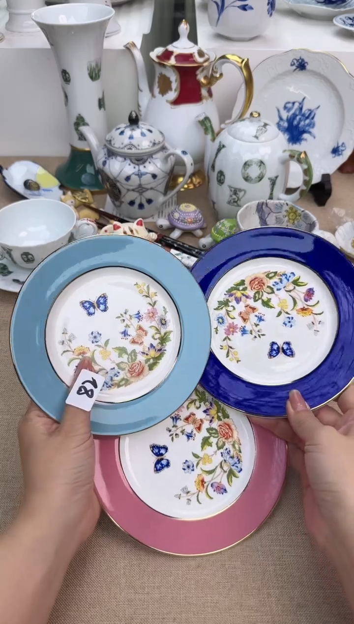 瓷片慢**活泡泡家的瓷器真好看