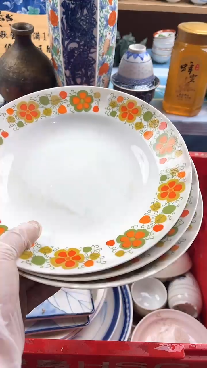 瓷片檀**鉴英哥瓷器满19.9包邮