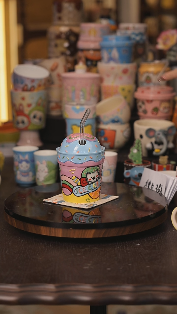 景德镇釉下彩绘设计师款式陶瓷