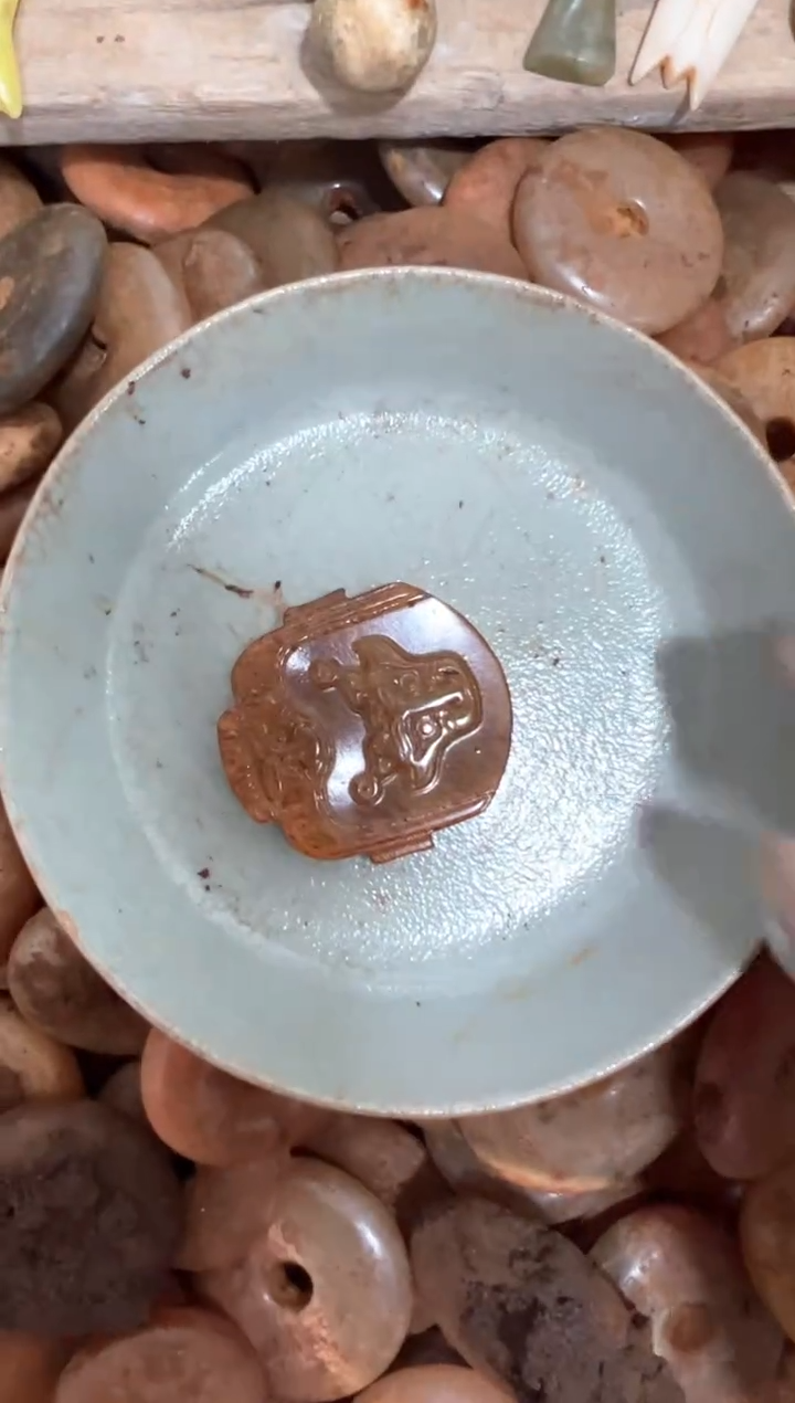 瓷片手工，手绘，瓷器1