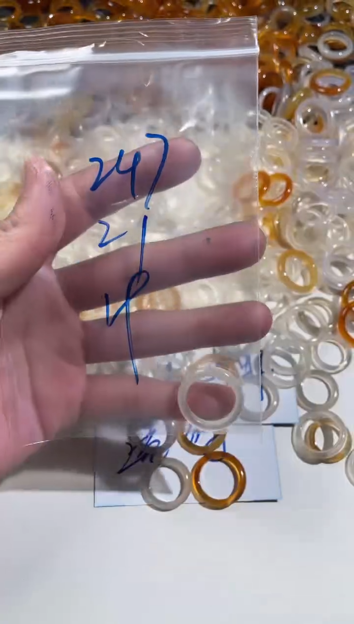 【闪购商品】玛瑙/玉髓戒指未镶嵌247