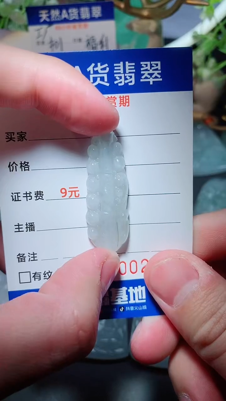 【闪购商品】翡翠颈饰未镶嵌天然A货翡翠一件