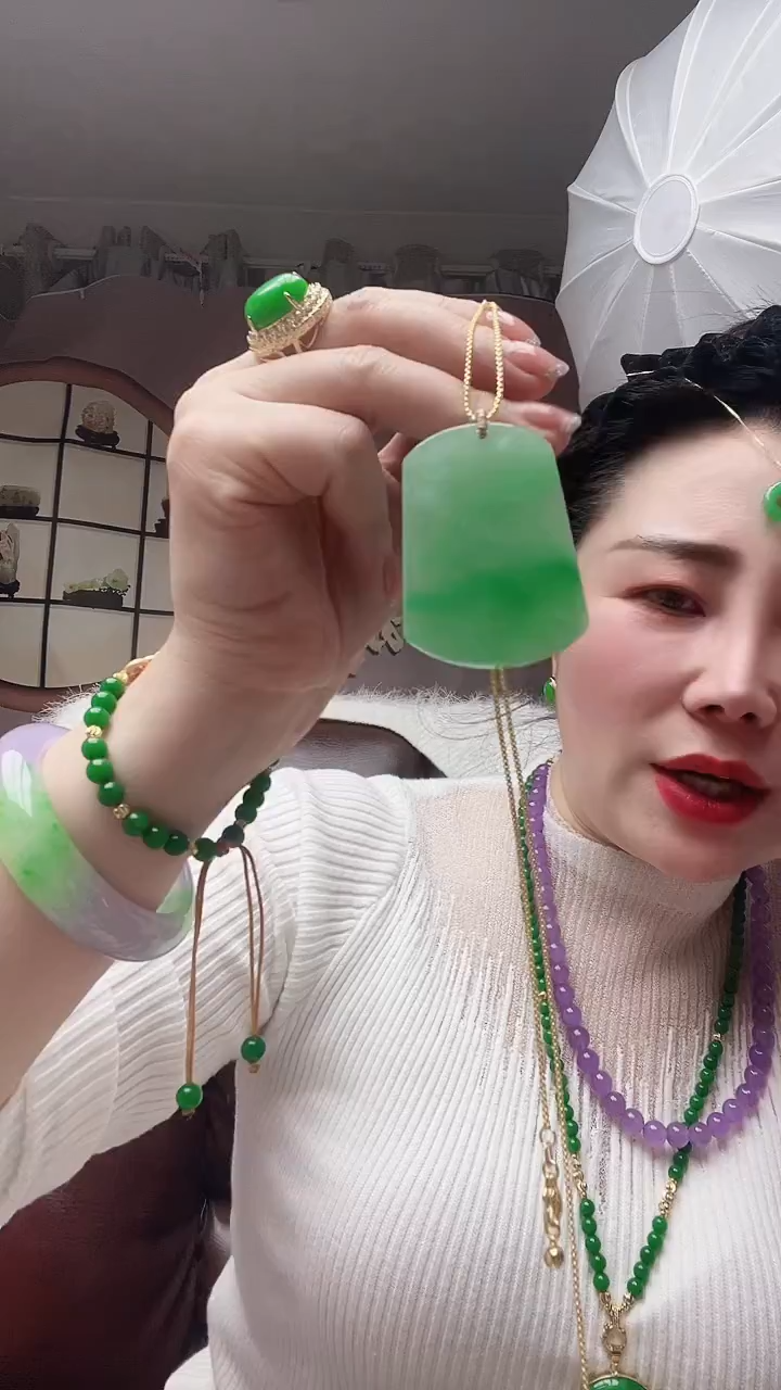 【闪购商品】砖雕D3号特大号无事牌吊坠