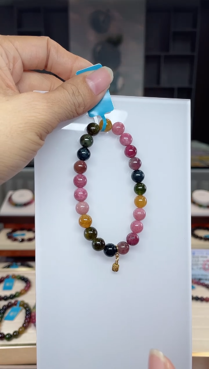 【闪购商品】碧玺单圈手串未镶嵌（多样性发一条）Q